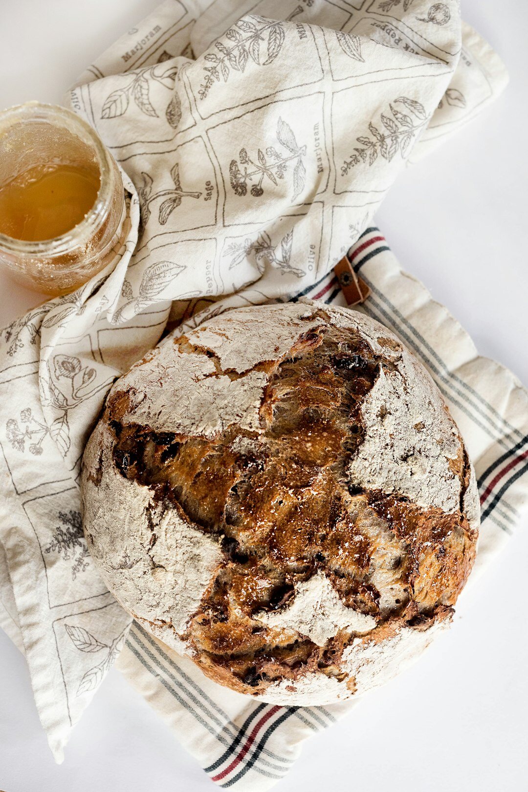 homemade bread loaf