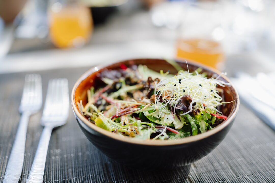 summer salad bowl